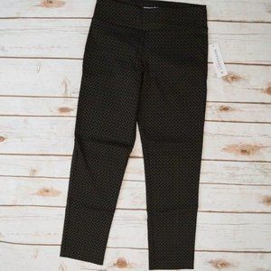 Margaret M Dark Patterned Ankle Pants